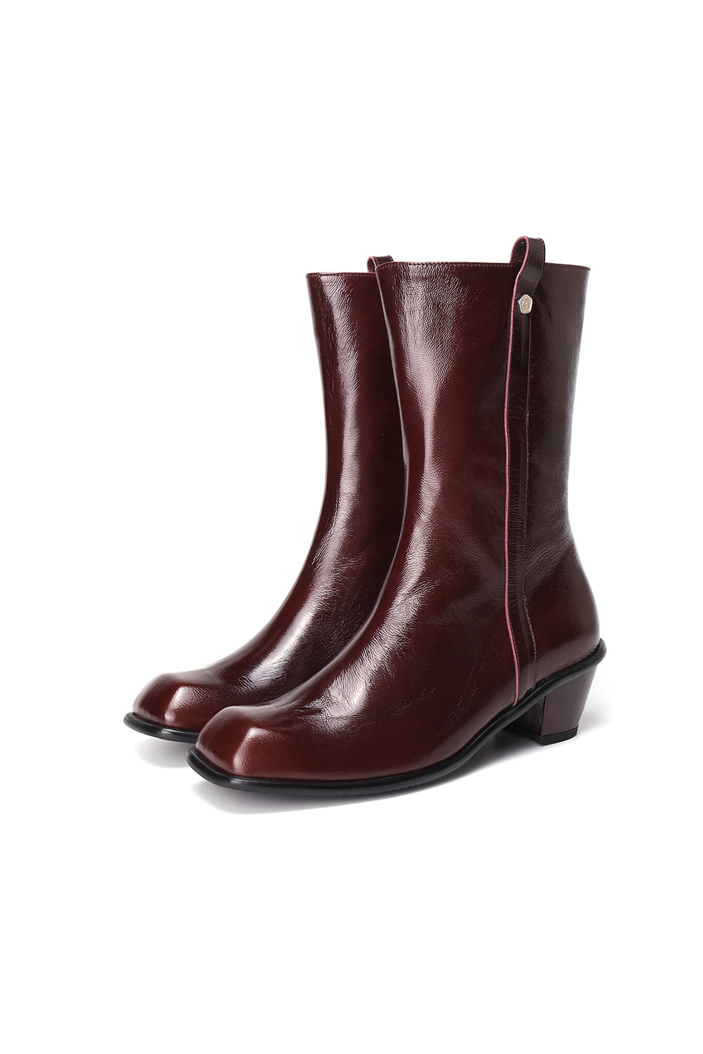 BRYN MIDDLE BOOTS [CHERRY BROWN]