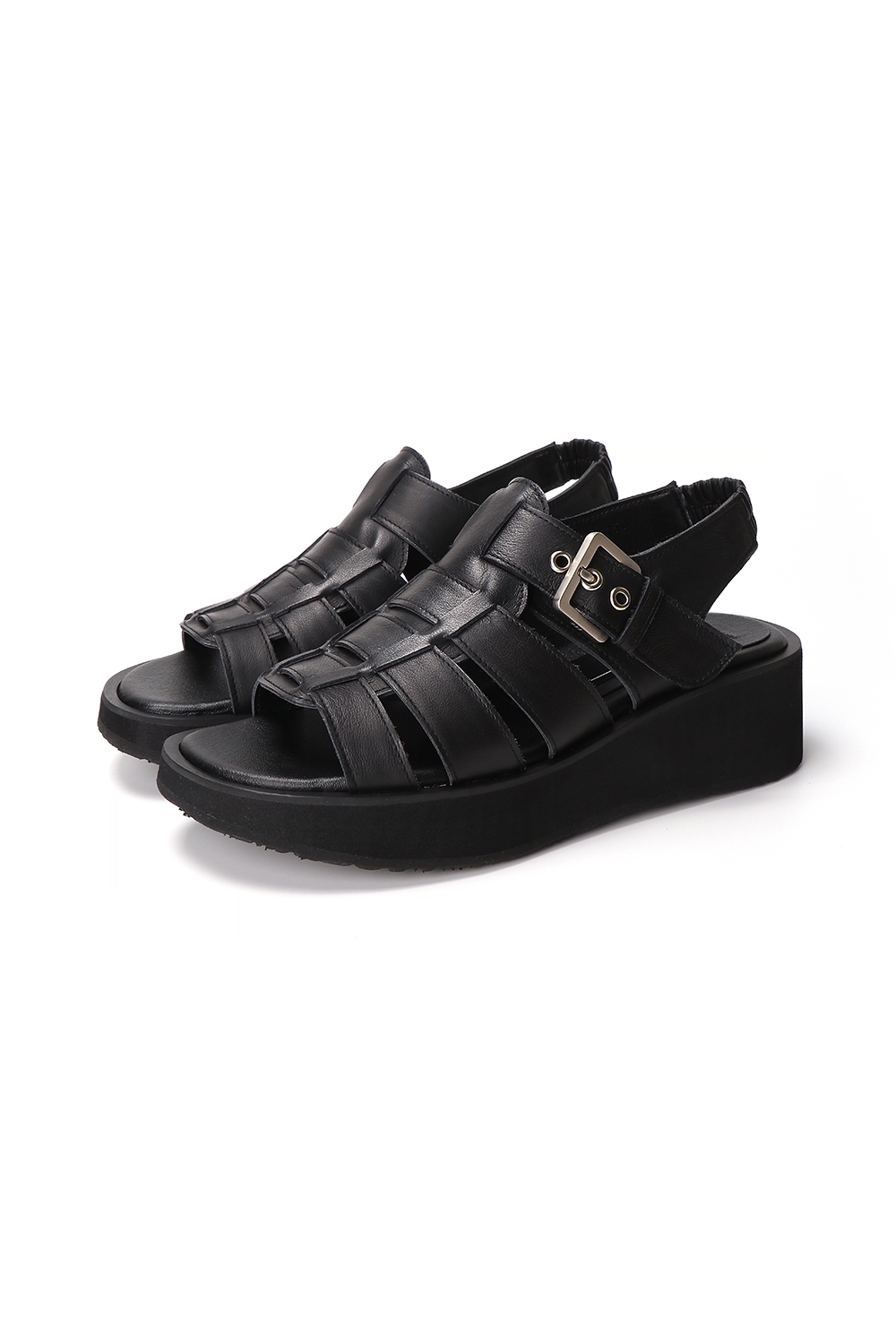 MILLY CHUNKY SANDALS [BLACK]