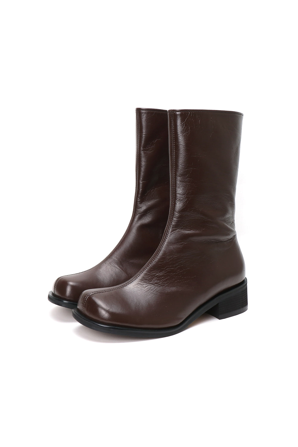 FAY MIDDLE BOOTS [MOCHA BROWN]