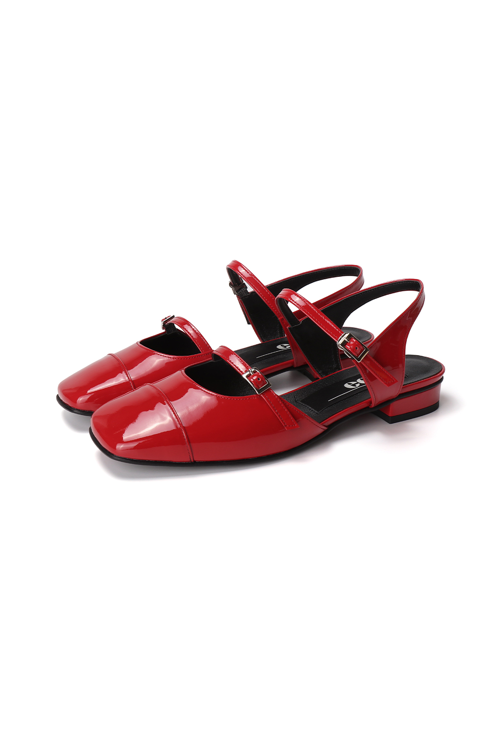 ALICE MARY JANE STRAP SANDALS [RED]